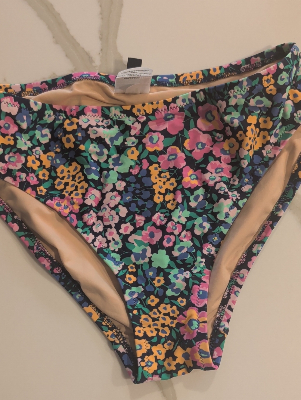 J. Crew Multicolor Floral Bikini Bottoms